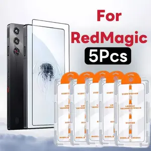 5-Pack Zte Nubia Magic Screen Protector Film, Compatible with Magic 8/8s/9/9s/10/10s/11 Pro+, Dust-Free Bubble-Free Installation