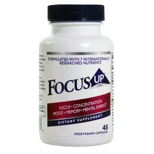 FocusUP | Clean Energy + Brain Focus Supplement | No Crash, No Jitters | Drink Mix & Capsules