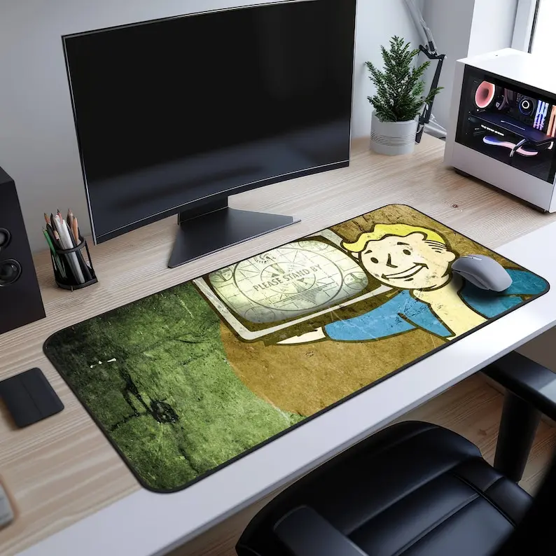 Large Fallout Desk Mat Mouse Pad