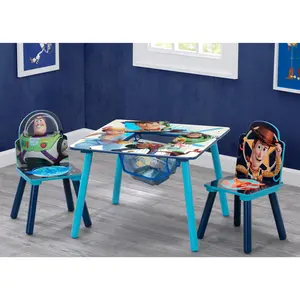 Toy Story 4 Table and Chair Set with Storage by Delta Children