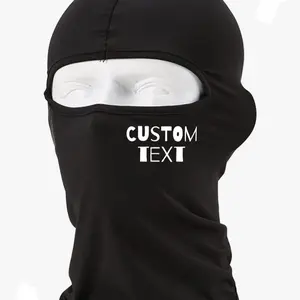 Custom text shiesty mask, full face ski mask