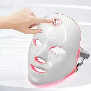 Household USB Powered 7 Colors LED Facial Beauty Instrument Face Care Tool
