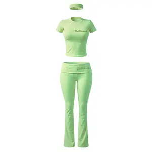 2-Piece TruForever yoga set with headband