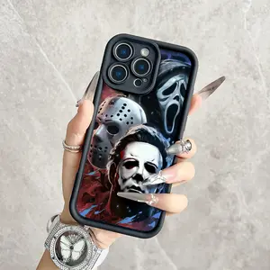 Horror Legacy for phone case, compatible with iPhone 17 Pro Max, 16 Pro Max，15 Pro, 14, 13, 12, 11, XR, XS Plus, SE, Mini. Made from soft TPU shock-resistant silicone material, this stylish street-style gift is perfect for any occasion.