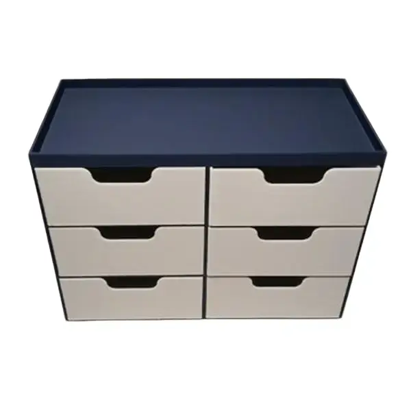 Six drawer desk organizer
