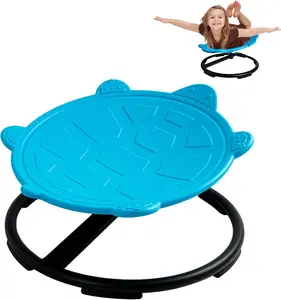 Turtle Spinning Chair for Autistic Kids – Kids Sensory Swivel Chair, Stress-relieving toy,Sit and Spin Toy for Balance & Coordination, Autism & ADHD Sensory Spinner Seat, Non-Slip Design, 360° Rotating