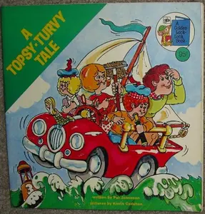 USED-A topsy-turvy tale (A Golden look-look book) by Pat Jamieson (Paperback)
