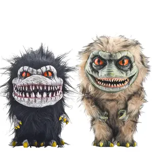 Unique Alien Monster Plush Prop - Handcrafted Space Critter Collectible, Perfect for Halloween & Home Decor, Soft Resin & Fabric, Ideal Gift for Fantasy Fans