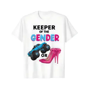 Men's gender reveal party Graphic T-Shirt - Short Sleeve Crew Neck Regular Fit Casual Wear | Soft & Breathable Fabric, Durable Print, Everyday Comfort, Machine Washable, funny and playful with cartoon-style graphics casual wear for gender reveal events,