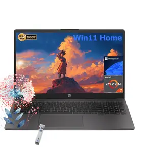 HP 15.6'' Business and Study Laptop 2025 Updated, 15.6" FHD, Windows 11 Home+ Copilot AI, Numeric Keypad, Webcam,AMD Ryzen 7 7730U (up tp 32GB RAM | 512GB SSD), WiFi 6& Bluetooth with Bundle Accessory