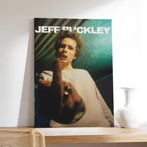 Jeff Buckley Poster Wall Art Museum-Quality Canvas Art Unframed Home Decor Hanging Picture Artistic Prints for Dorms Bathrooms & Instagram-Worthy Spaces