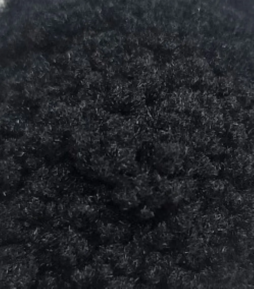 Black Nylon Flocking Fibers - 16 oz Bag
