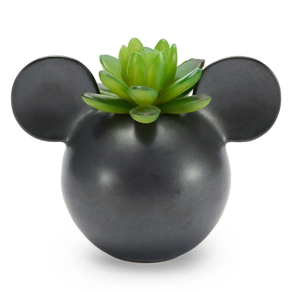 Disney Store Mickey Mouse Icon Faux Succulent Ceramic Holder Disney Store Mickey Mouse Icon Faux Succulent Ceramic Holder