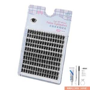 XIXI False Eyelashes 10 Rows - Makeup Cosmetic for Stylish Eyebrows