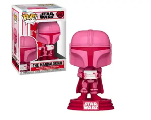 Funko Valentine's Day POP! Star Wars Mandalorian Vinyl Figure #495
