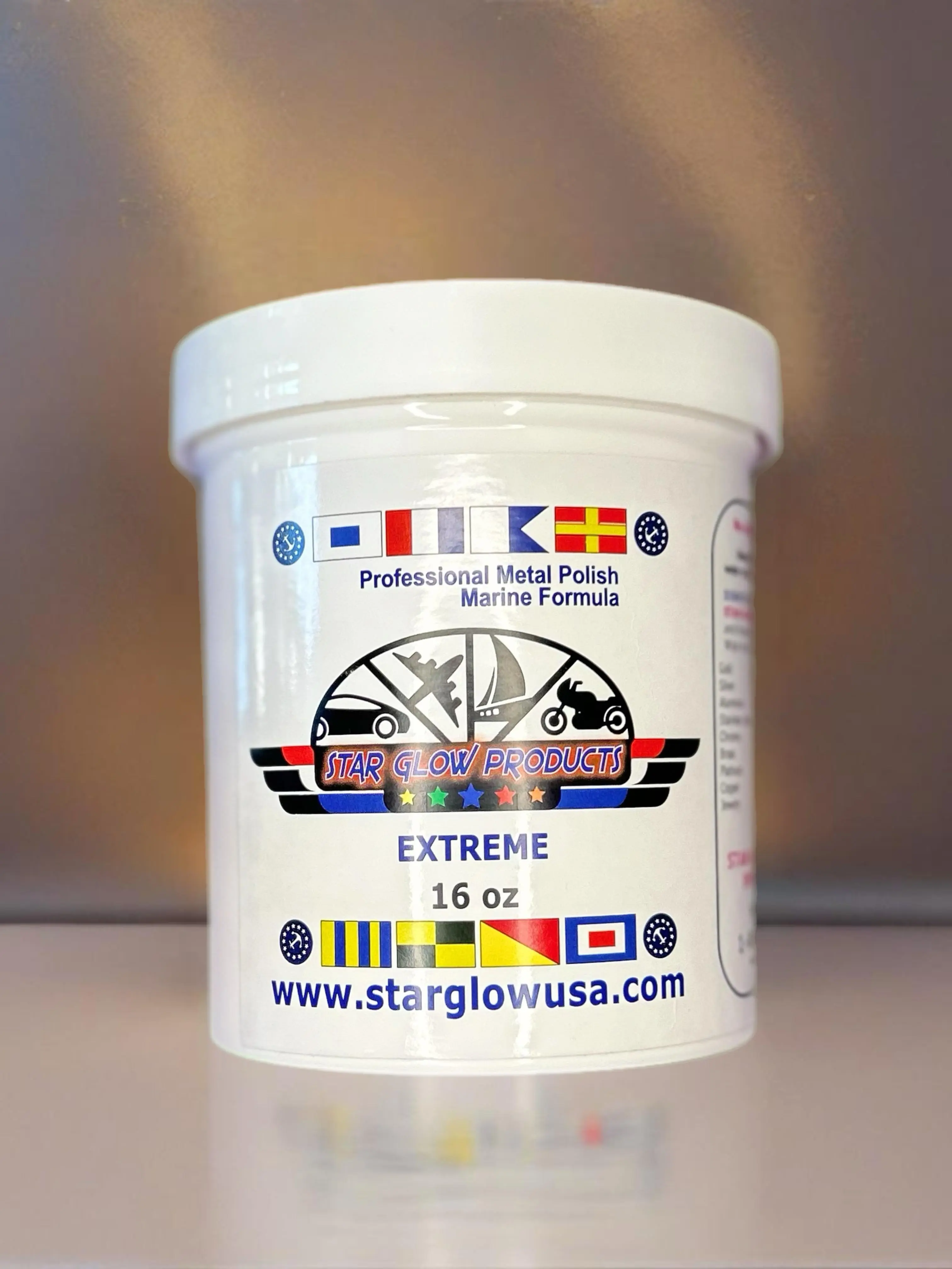 Star Glow Products Extreme Metal Polish – Marine Formula for Boats, RVs & More – Available in 2 oz to 32 oz Sizes