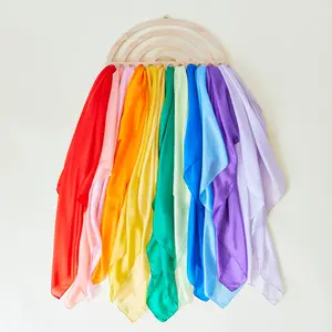 Large Rainbow Playsilk Display Large Rainbow Playsilk Display
