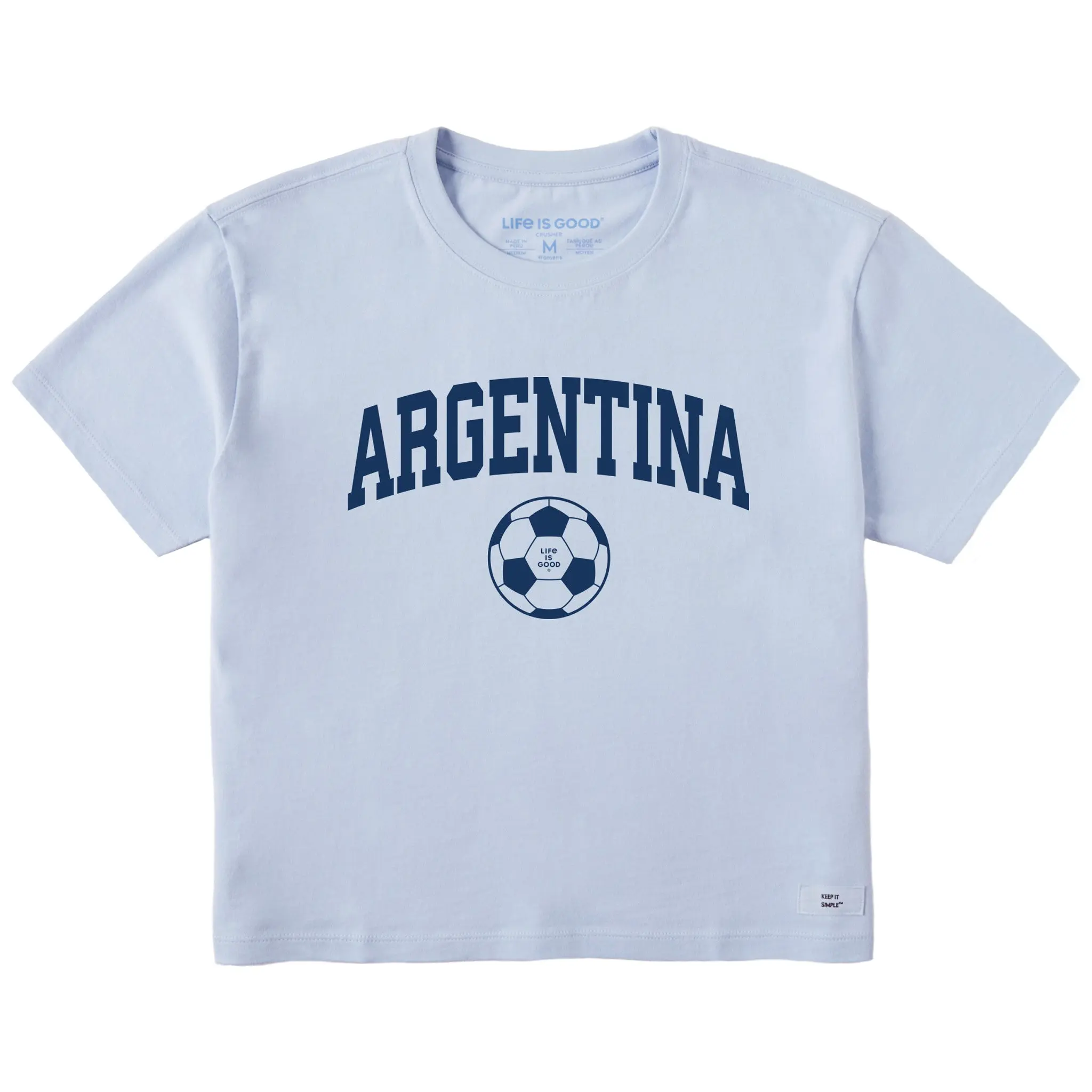 Women's Argentina Arch Short Sleeve Crusher Boxy Tee