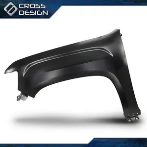 CROSSDESIGN Fit For 2015-2022 GMC Canyon Fender Front Left Driver Side Steel Black