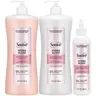 Suave Hydra Gloss Bundle - SH+CD 28 Oz. Ea. and Glazing Treatment Cream 8 Fl. Oz.