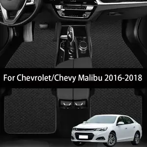 Car Floor Mat For Chevrolet/Chevy Malibu 2016-2018 Full Set Luxury Premium Mat Reliable Performance, Ideal for Daily Commute & Long Trips, Must-Have Vehicle Easy to clean, anti slip and wear-resistant Auto Interior Accessories