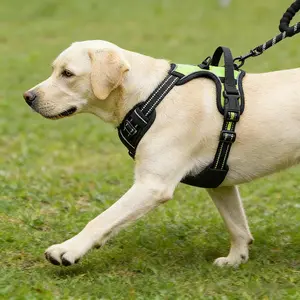 Dog Harness Belt, Anti-Shock Reflective No Pull, Soft Comfortable Durable, Suitable for All Dogs, Pet Accessories