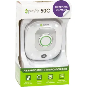 Greentech pureAir 50 - Perfect For Clearing Out All Your Smelly Spaces - Plug In Air Purifier