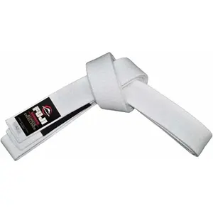 Fuji BJJ Jiu Jitsu Belt - White - Adult Rank Size A3 - Premium Cotton Blend