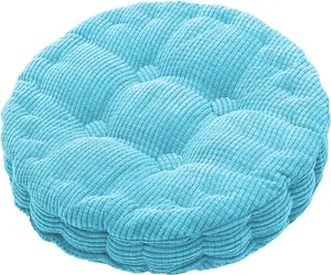 Round Seat Cushions EPE Foam Filled Indoor Chair Pad Cushions for Home, Office, Dining, Kitchen