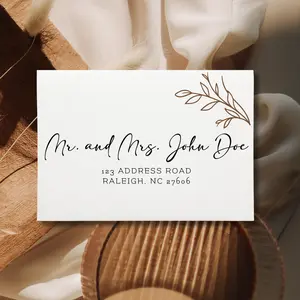 Boho Wedding Envelope Addressing, Handwritten Pre-Addressed Envelopes, Free-Spirited Personalized Addressed Envelopes, Bohemian Addressing