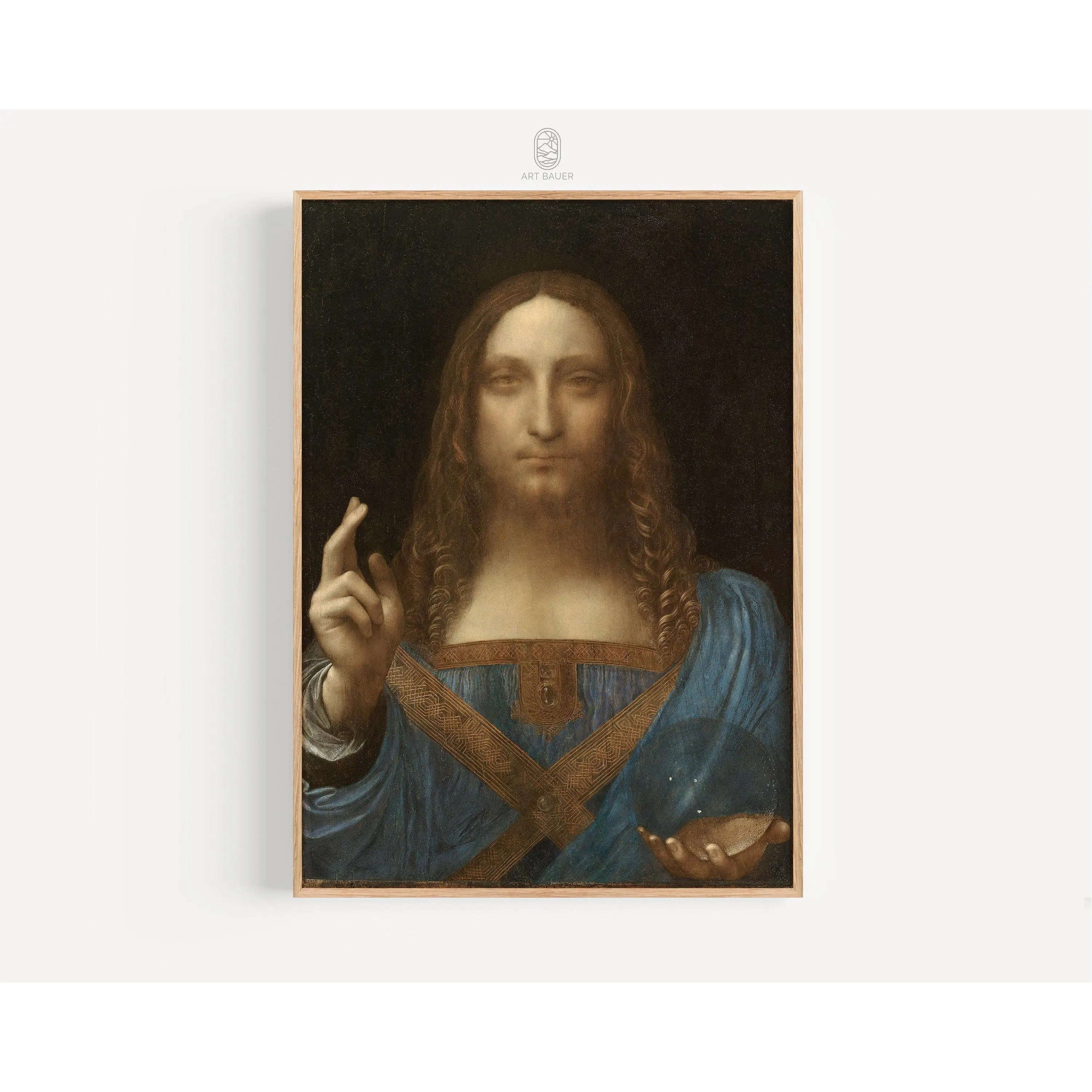 Salvator Mundi | Leonardo da Vinci, 1500