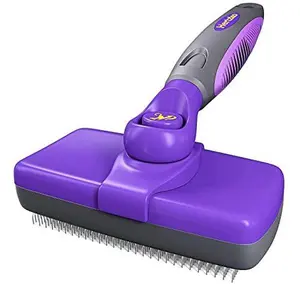 Hertzko Self-Cleaning Slicker Dog Brush