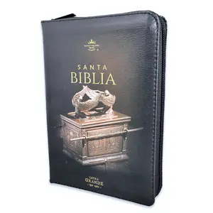 Biblia con Cierre Compacta 10 puntos RV1960 imit piel imit piel negro con índice - Arca del Pacto