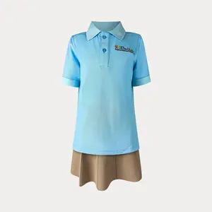 Pique Polo Shirt - Light Blue