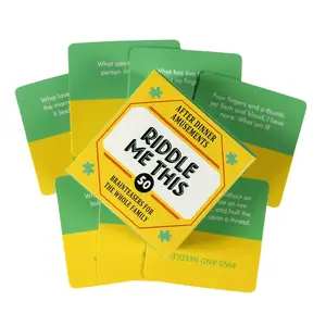 Family Interactive Game Set, Includes 50 Fun Tips & Cards, Design, Ideal for Family Gatherings, Casual Card Games, Party Cards Game