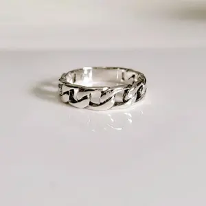 Chain Sterling Silver Ring
