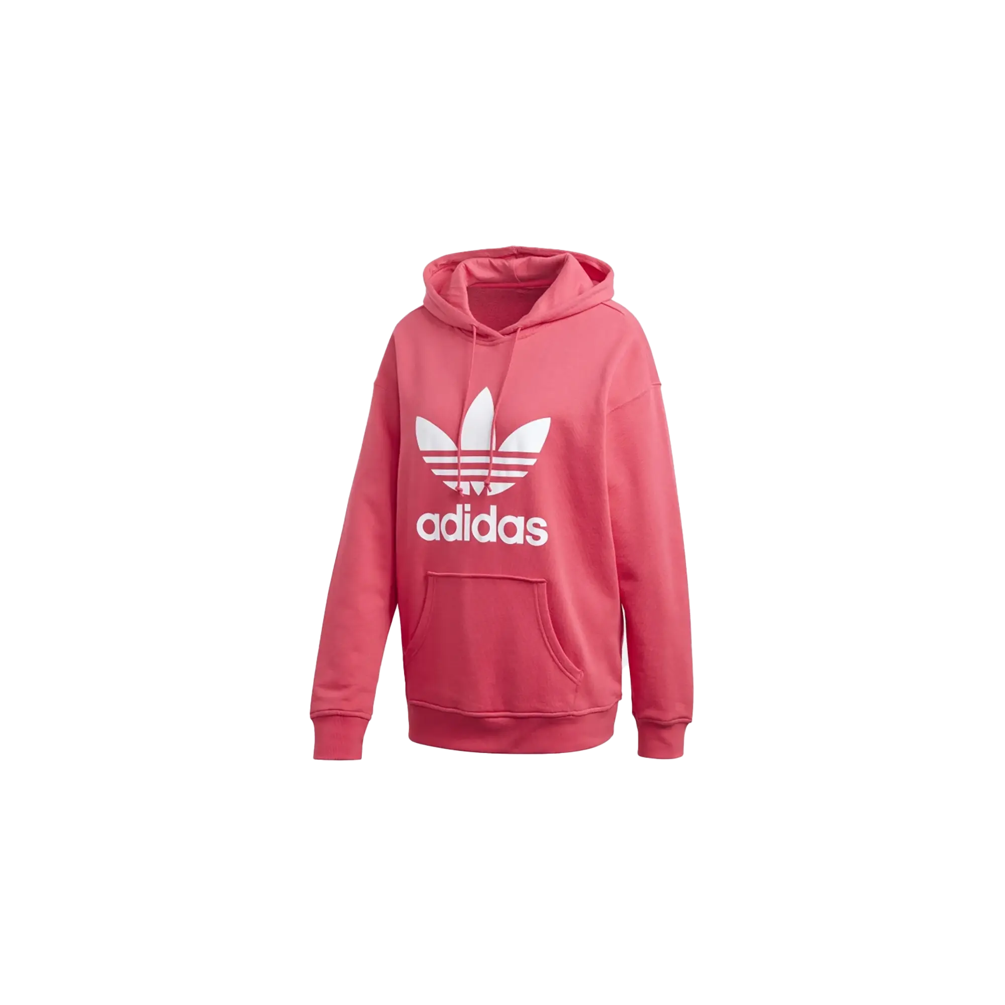 Originals Adicolor Trefoil Hoodie WMNS "Power Pink / White" GD2439