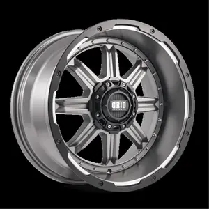 Grid Wheels 117952A158 10 17x9.0 5x127-139.7 15 87.1 Tire