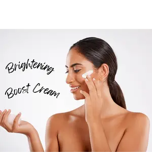 Radiant AF Hydrating Brightening Boost Face Cream with Licorice Extract, Vitamins E & B5 & Glycolic Acid for Brighter Complexion and Moisture