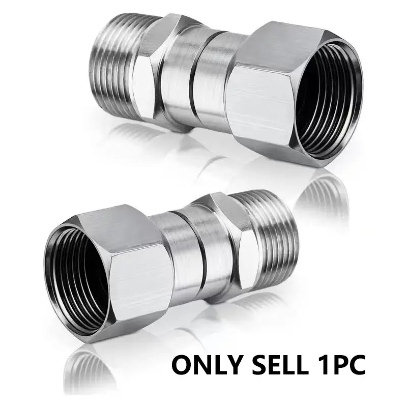 High Pressure Washer Swivel Coupling M22-14mm/15mm, 360 Degree Knot-Free Rotation, Suitable for Nozzle, Hose, 5000 Psi, Water Hose, Garden Hose Connectors, Water Hose Adapter