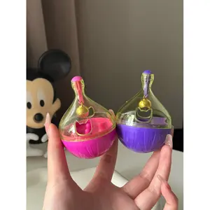 Cat Treat Dispenser Tumbler - Interactive Puzzle Toy to Keep Cats Busy & Slow Feed