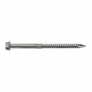 Simpson Strong-Tie SDS25312SS-R25L Strong-Drive (0.235 x 3-1/2") Heavy-Duty Connector SS Screw, Hex Head, Type 316 (25 Pack)