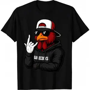 Graphics Gamecocks Name Retro Classic Gift T-Shirt S-6XL Classic Fit 100% Cotton USA Made