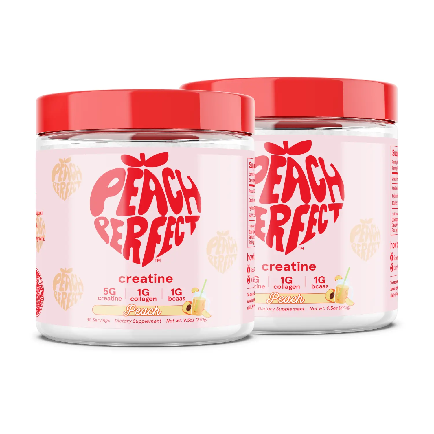 2pk - Creatine Peach Flavor Peach Perfect 2pk - Creatine Peach Flavor Peach Perfect