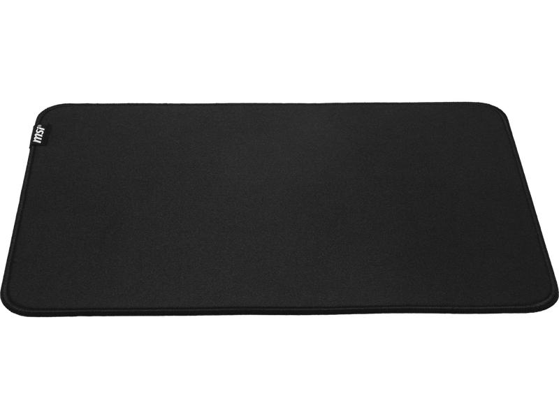 MSI AGILITY GD10 Mouse Pad with Natural Rubber Base, Polyester Fabric, BLK, 12.89" x 8.6"
