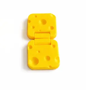 Cheese Slide Pocket Size Fidget Toy Smooth Sliding Flipping Rotating, Stress Relief for Adults, Relaxing Handheld Device