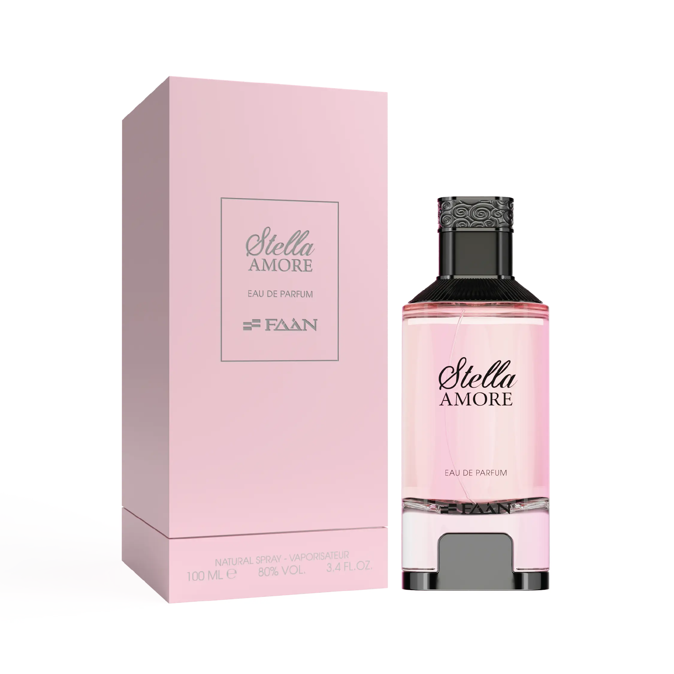 Faan Stella Amore Eau de Parfum - Women's Sophisticated 365 Day Daily Wear Perfume for Adults, Feminine Energy Fragrance with Pear, Black Currant Notes, 3.4 fl. oz Single Item, Daily Wear Perfumes, Fragrances, 365 Day Perfume