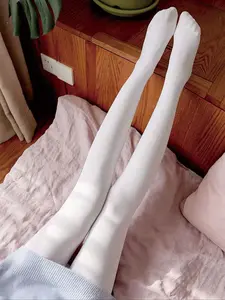 Butt-Lifting Stockings, Anti-Grip Design, Skin-Friendly Material, Breathable Solid Color Tight Long Pants, Perfect Gift, Casual Wear