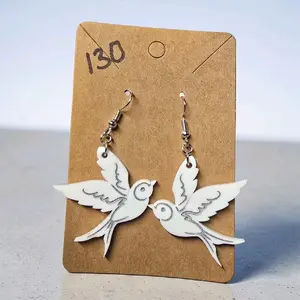 130) Dove Earrings!