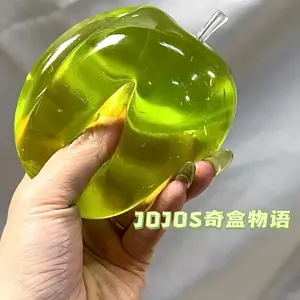 Blue/Green Maltose Squishy Toy Anti Stress Sensory Fidgets Toy Soft Simulated Transparent Slow-rebound Decompression Toys